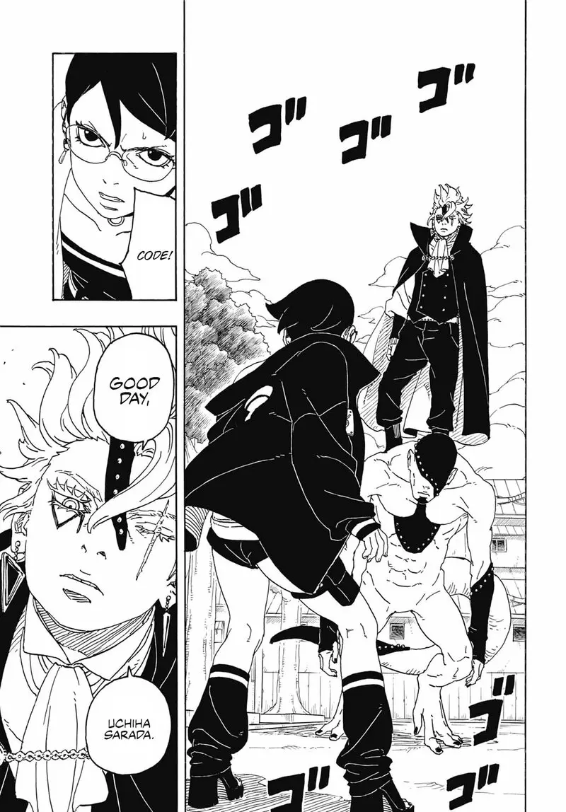 Boruto Two Blue Vortex Manga, chapter Array, page 43