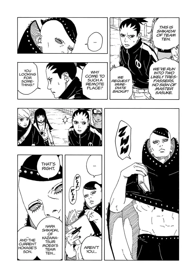 Boruto Two Blue Vortex Manga, chapter 9, page 3