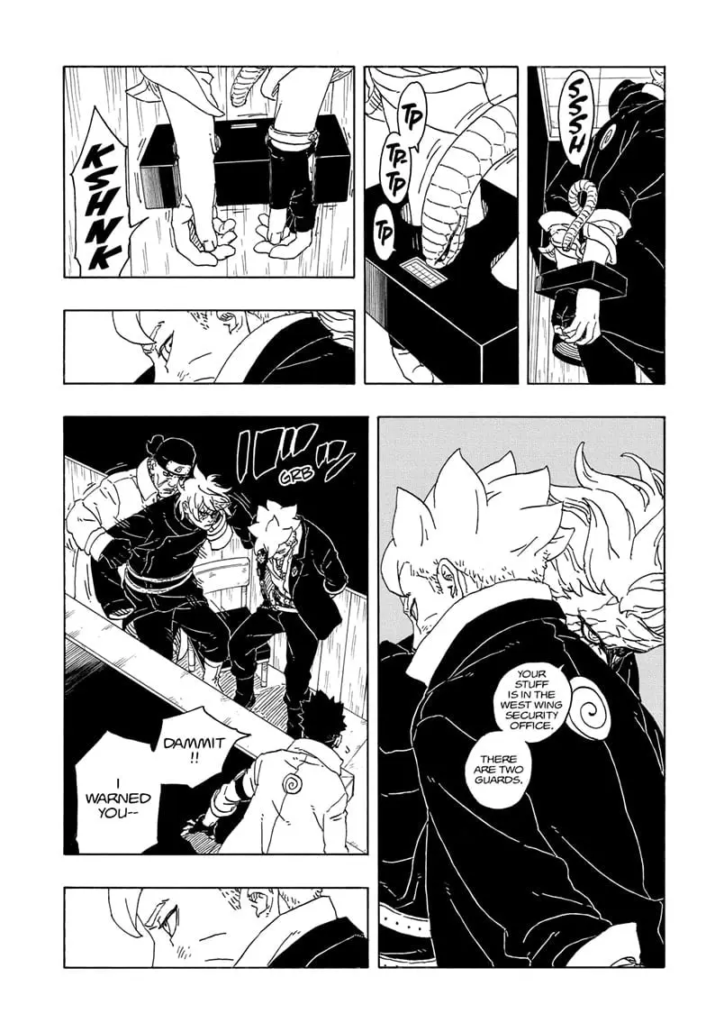 Boruto Two Blue Vortex Manga, chapter 14, page 33
