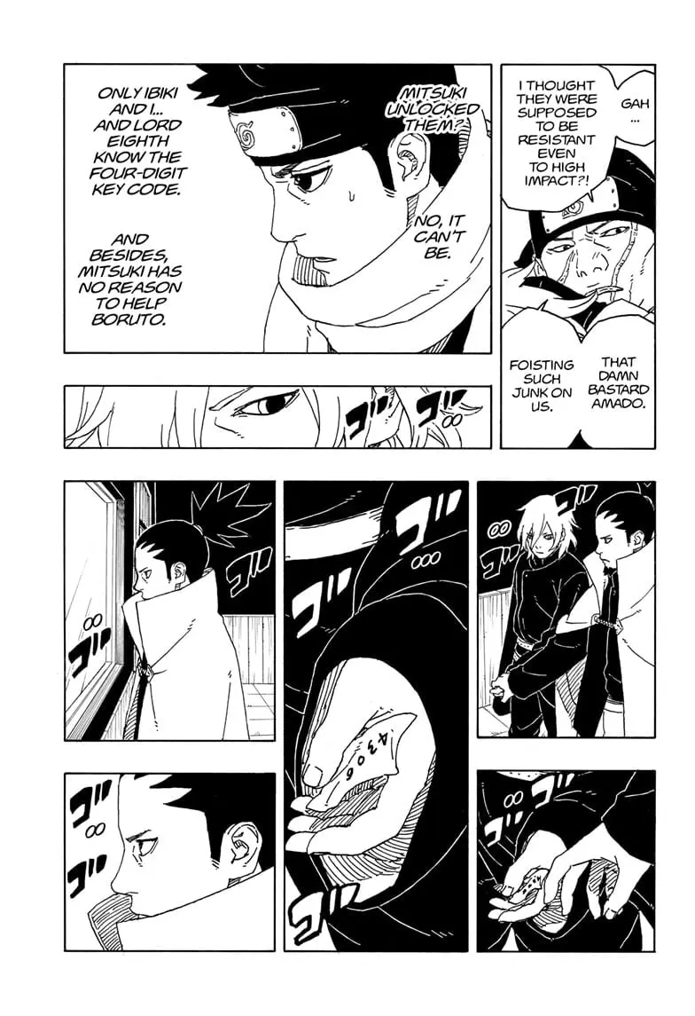 Boruto Two Blue Vortex Manga, chapter 14, page 35