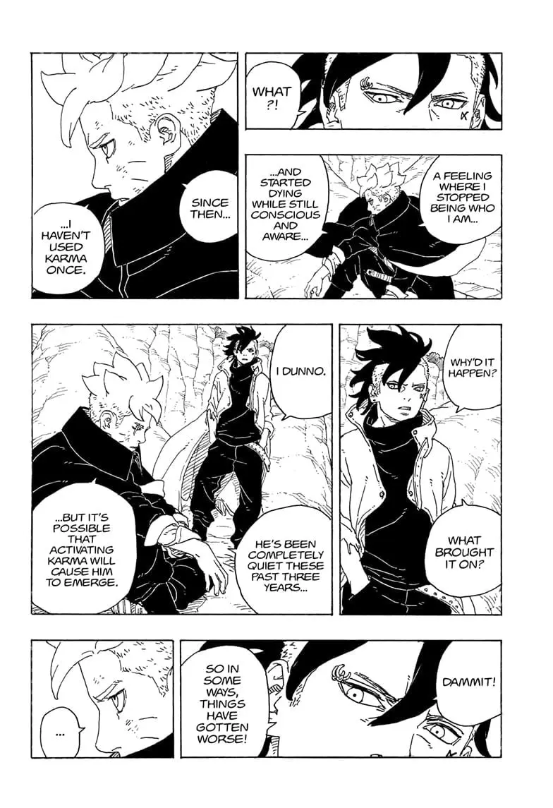 Boruto Two Blue Vortex Manga, chapter 15, page 34