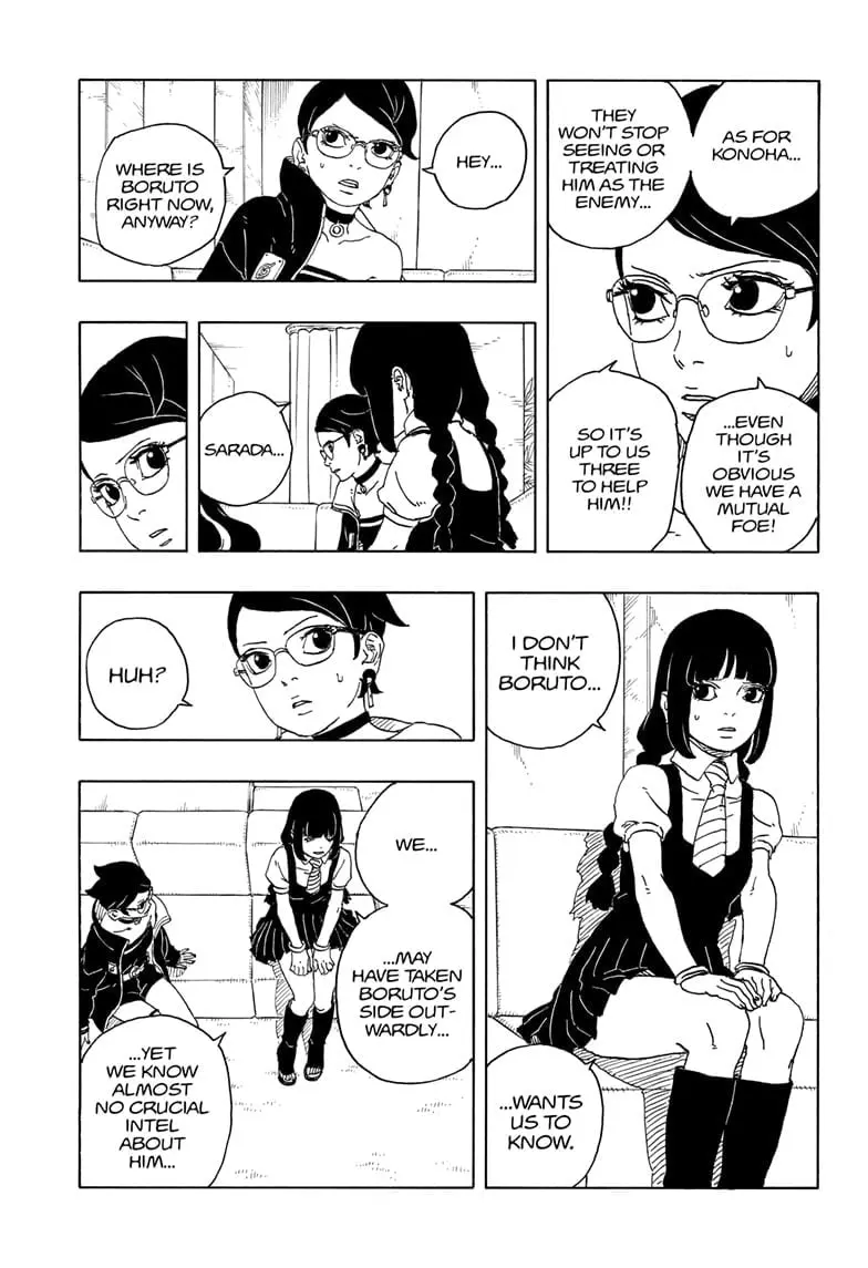 Boruto Two Blue Vortex Manga, chapter 16, page 13
