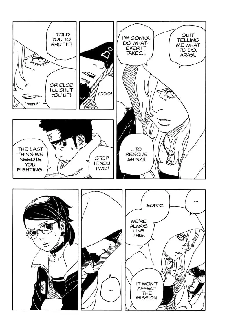 Boruto Two Blue Vortex Manga, chapter 17, page 8