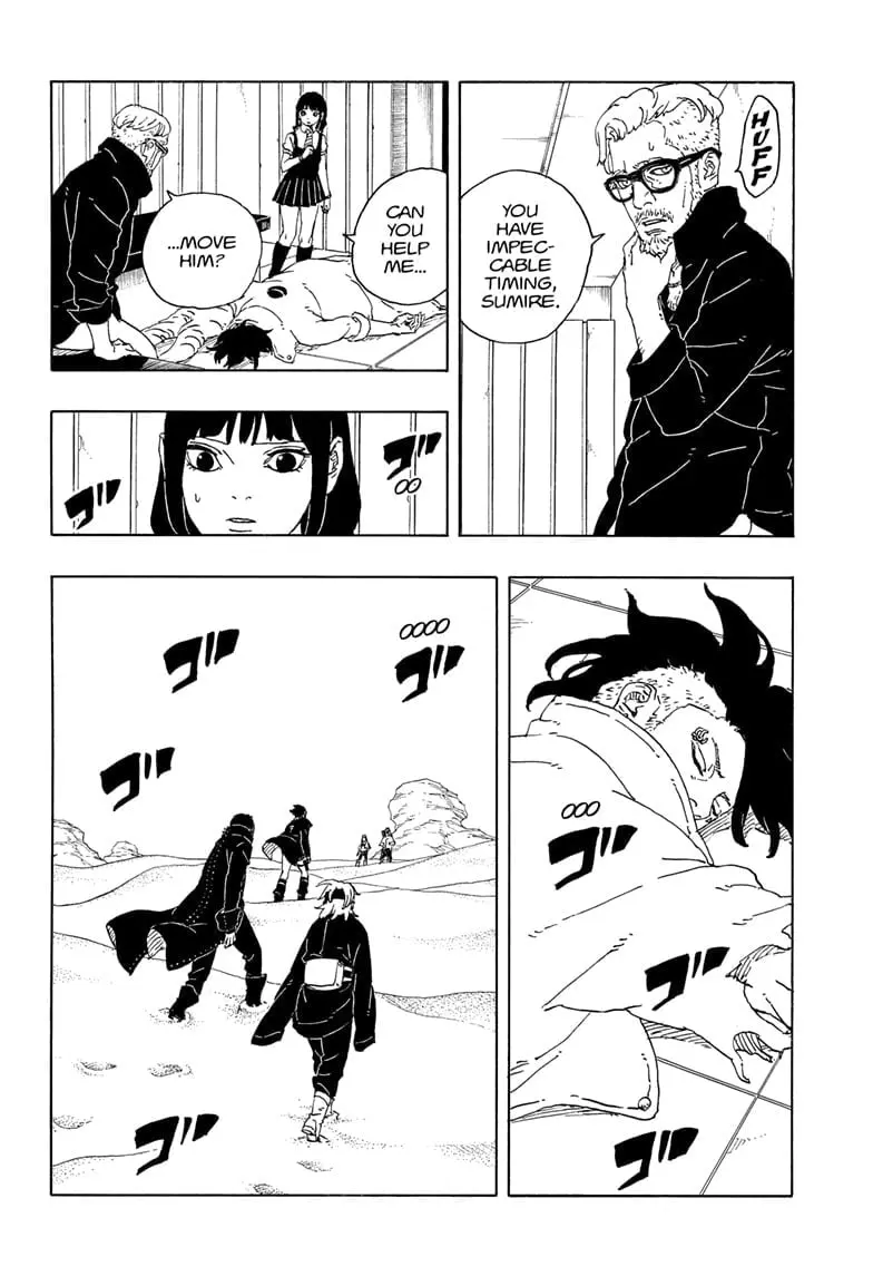 Boruto Two Blue Vortex Manga, chapter 18, page 8