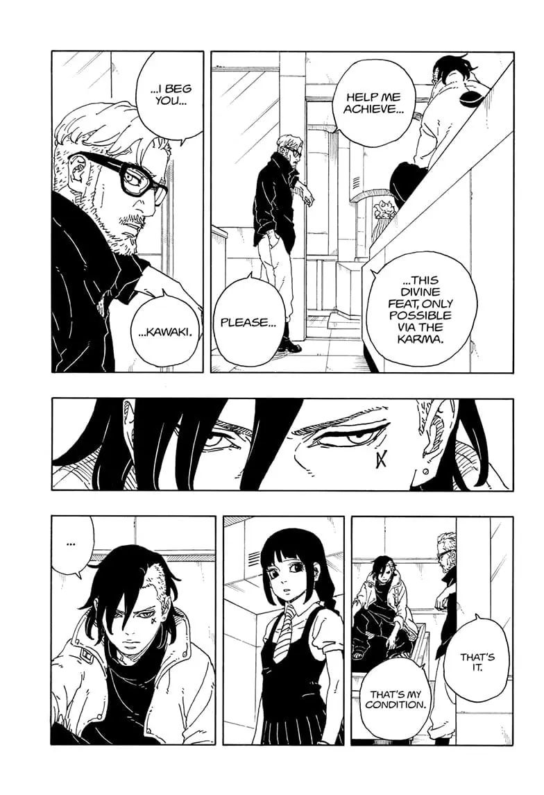 Boruto Two Blue Vortex Manga, chapter 18, page 23