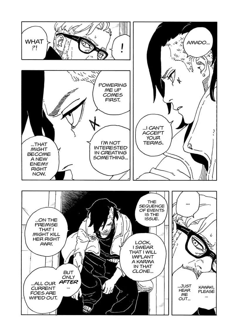 Boruto Two Blue Vortex Manga, chapter 18, page 25