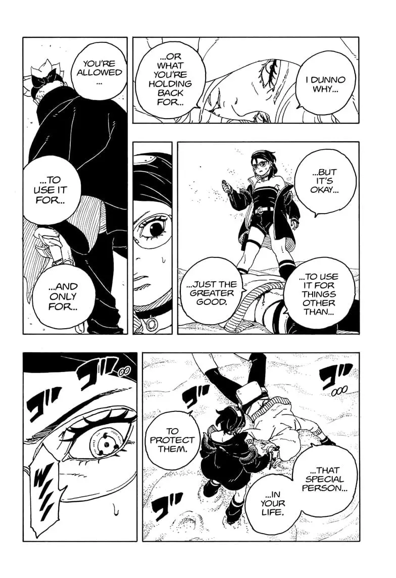 Boruto Two Blue Vortex Manga, chapter 20, page 36