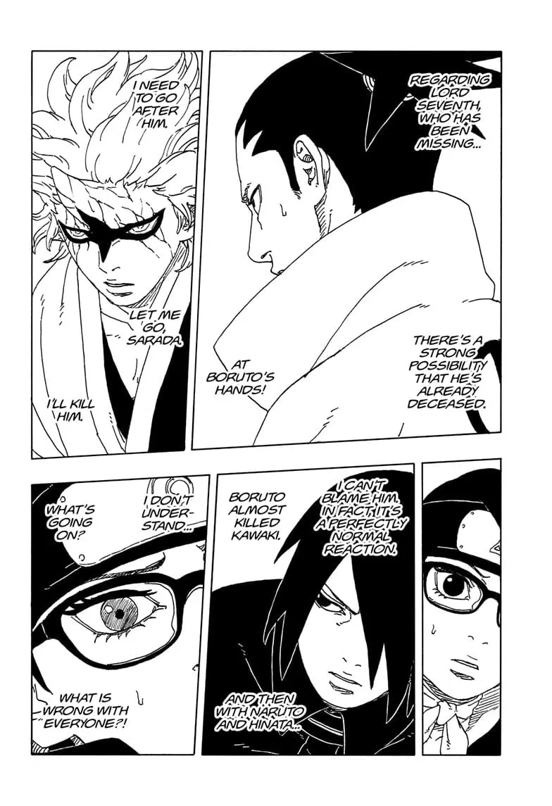 Boruto Two Blue Vortex Manga, chapter 21, page 6