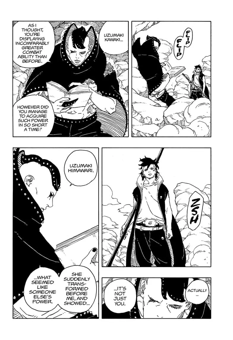 Boruto Two Blue Vortex Manga, chapter 24, page 21