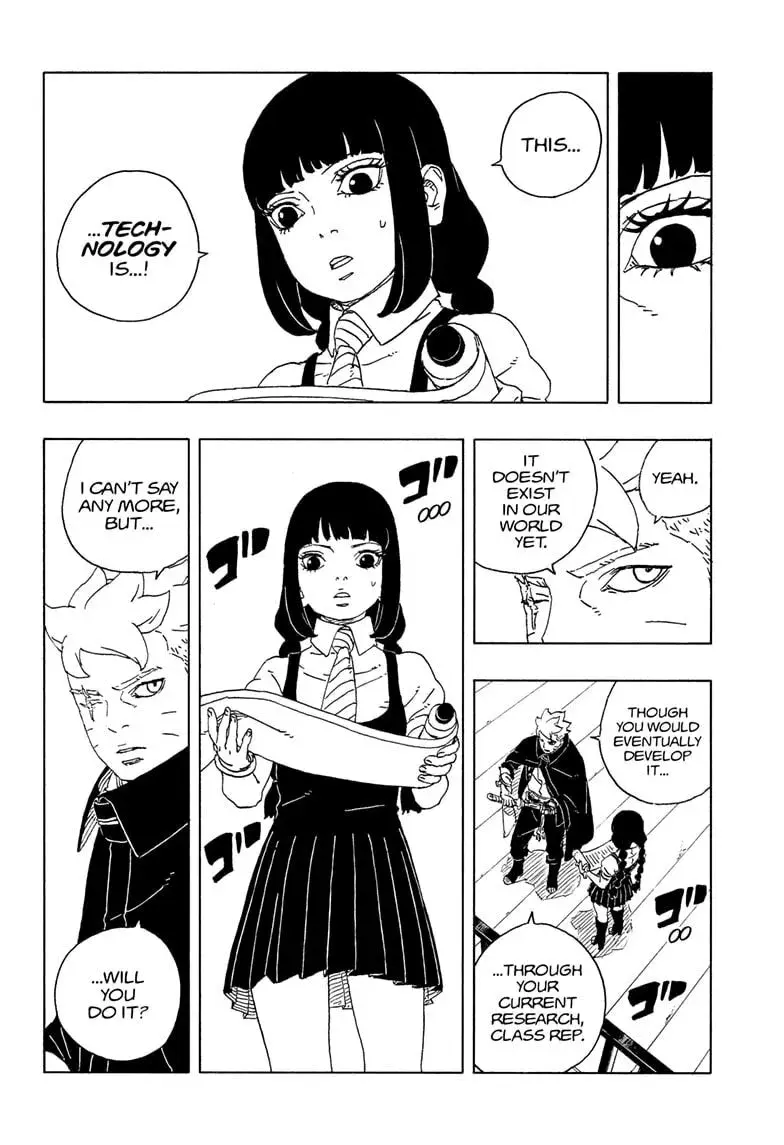 Boruto Two Blue Vortex Manga, chapter 27, page 38