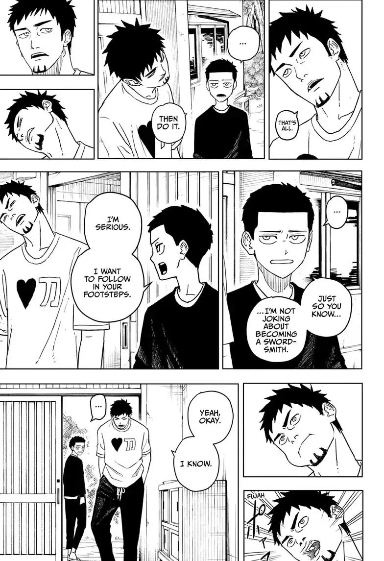 Kagurabachi, chapter 1, page 17