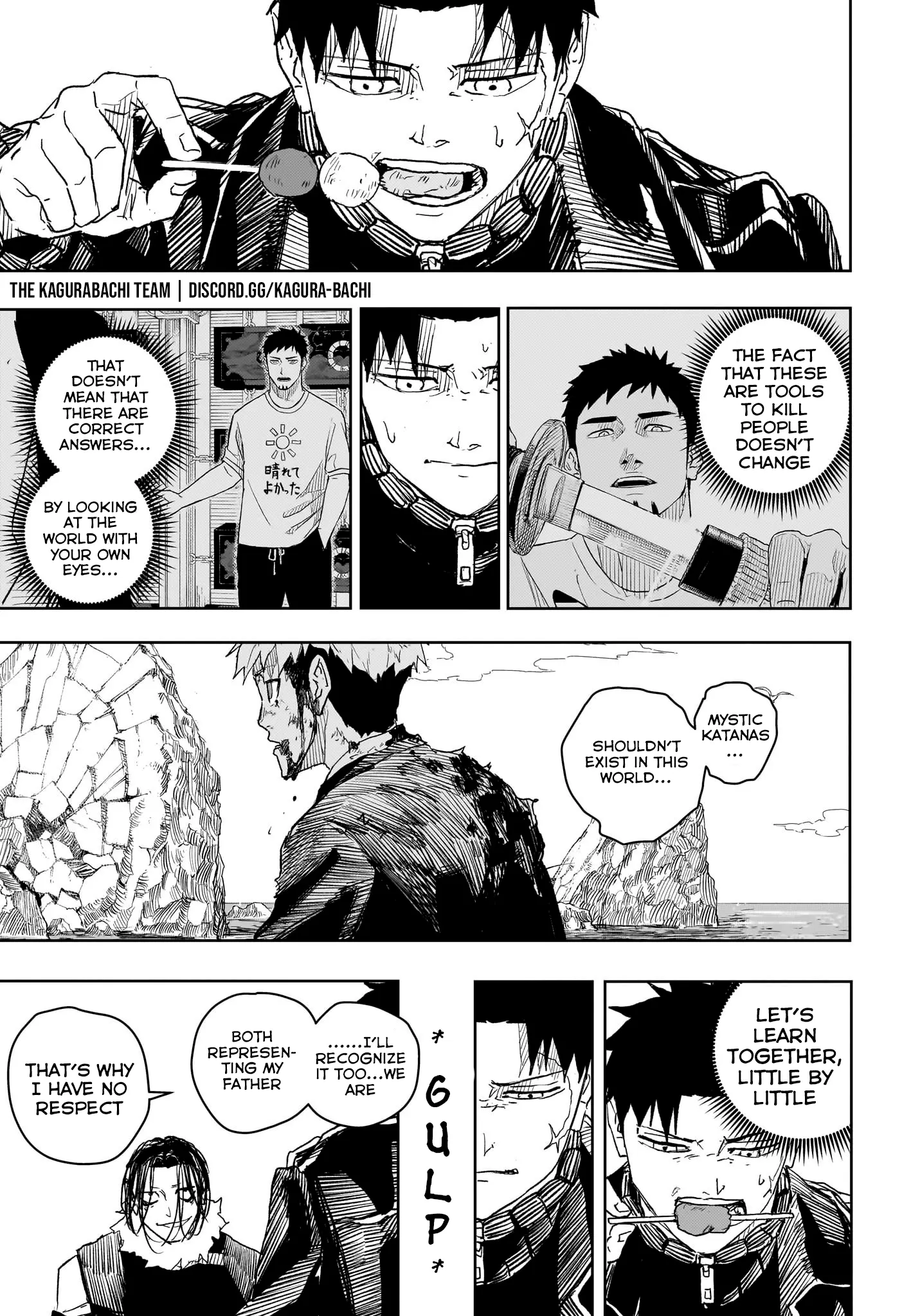 Kagurabachi, chapter 17, page 12