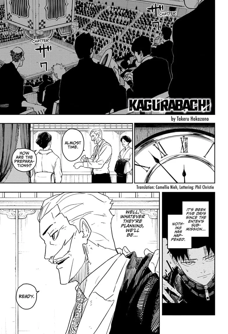 Kagurabachi, chapter 27, page 1