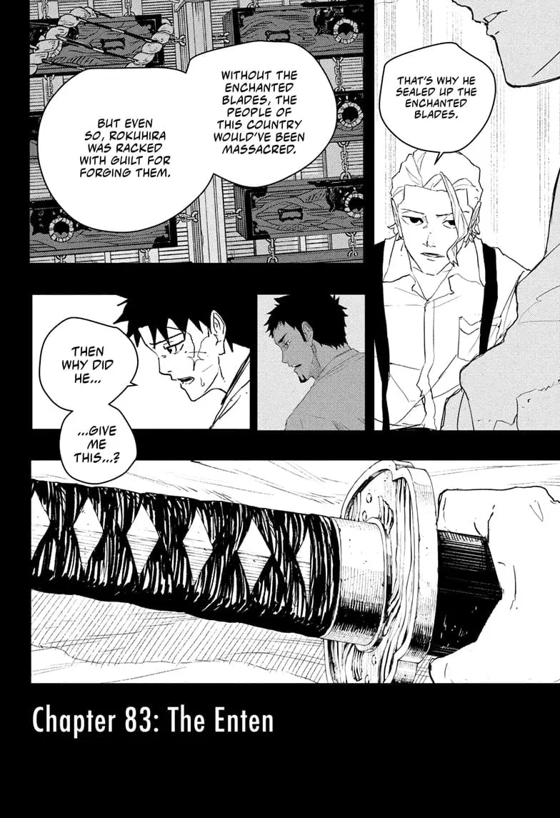 Kagurabachi, chapter 83, page 2