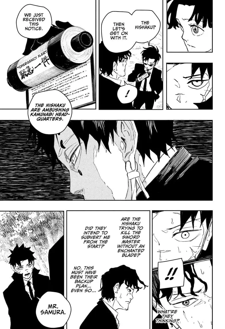 Kagurabachi, chapter 86, page 11