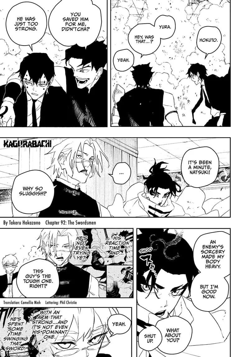 Kagurabachi, chapter 92, page 1