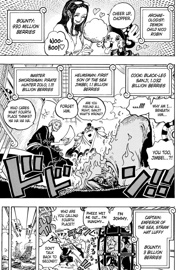 One Piece Manga, chapter 1058, page 6