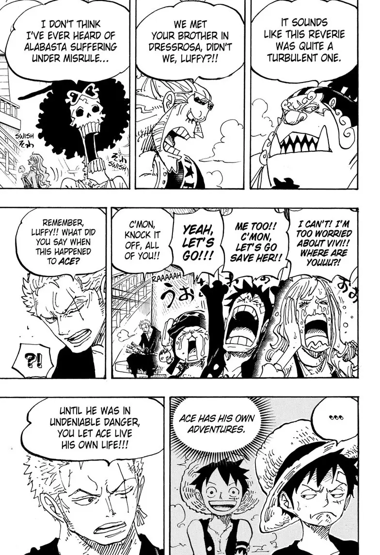One Piece Manga, chapter 1060, page 5