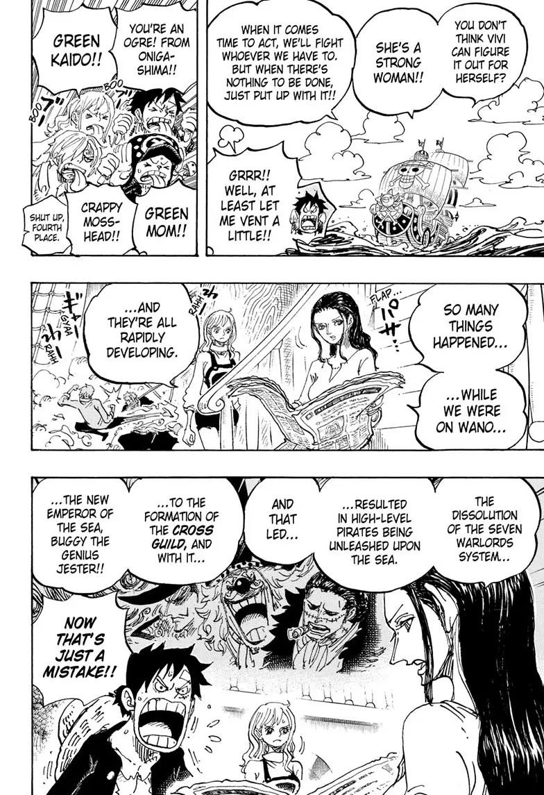 One Piece Manga, chapter 1060, page 6