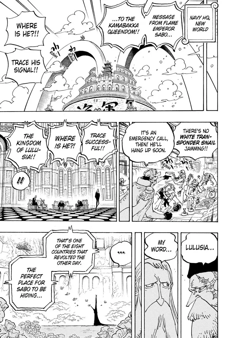 One Piece Manga, chapter 1060, page 10