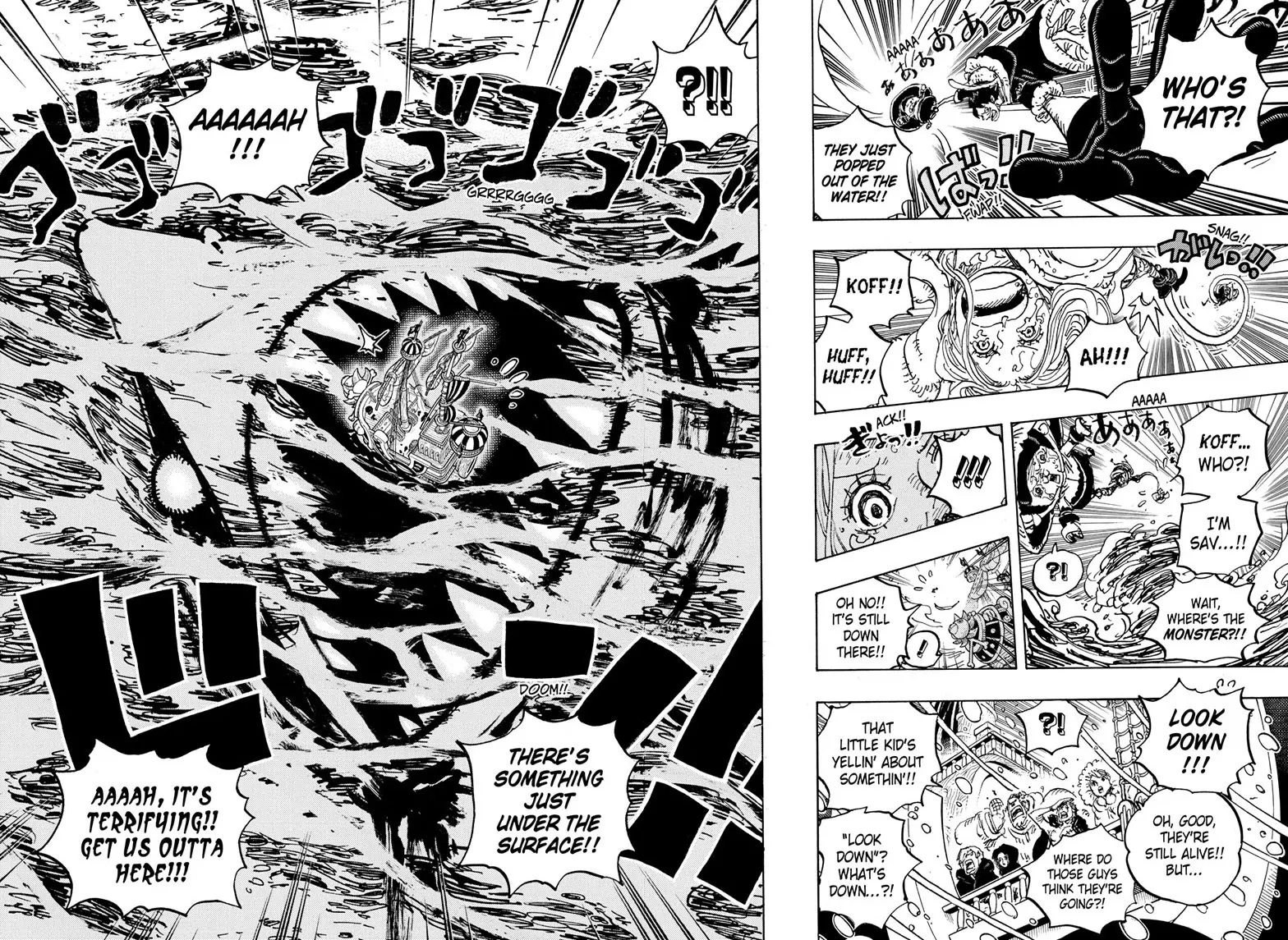 One Piece Manga, chapter 1061, page 3