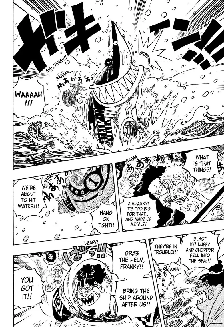 One Piece Manga, chapter 1061, page 4