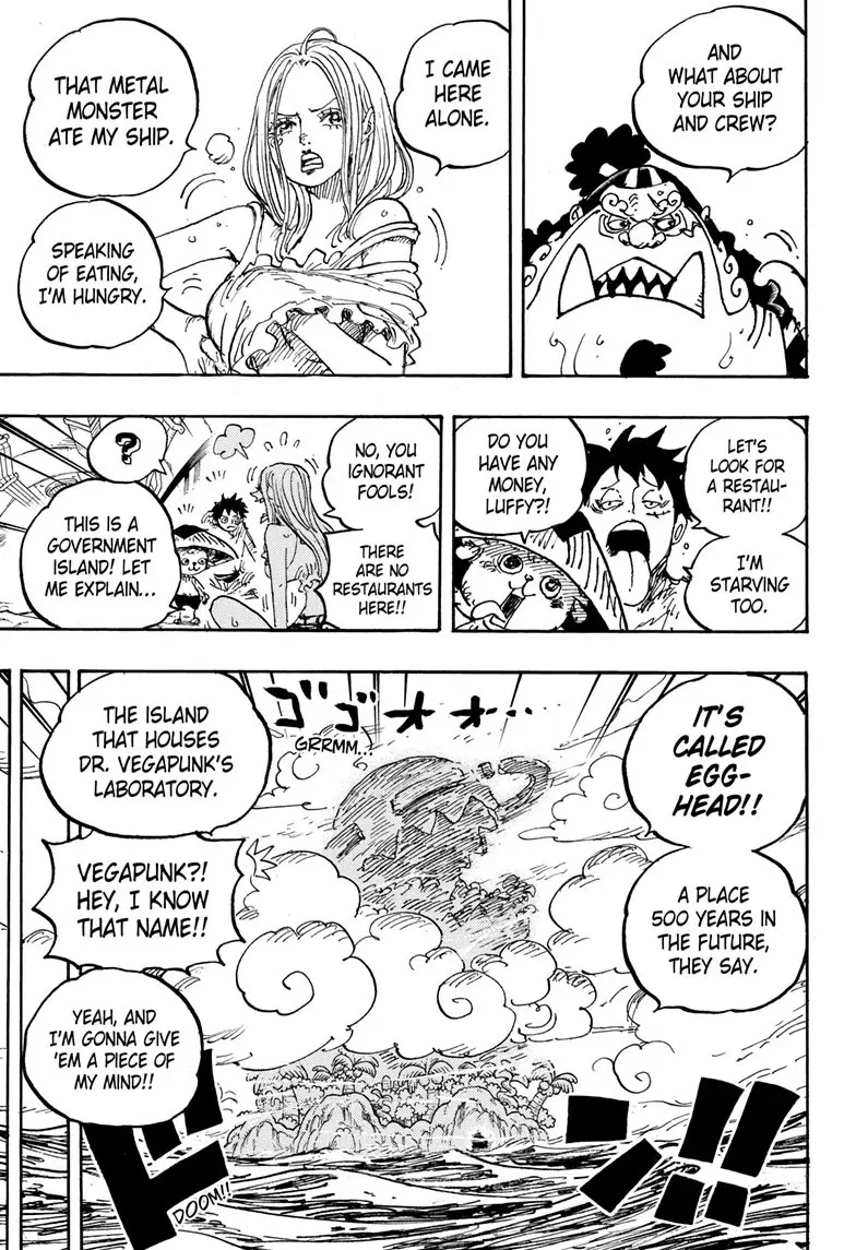One Piece Manga, chapter 1061, page 12