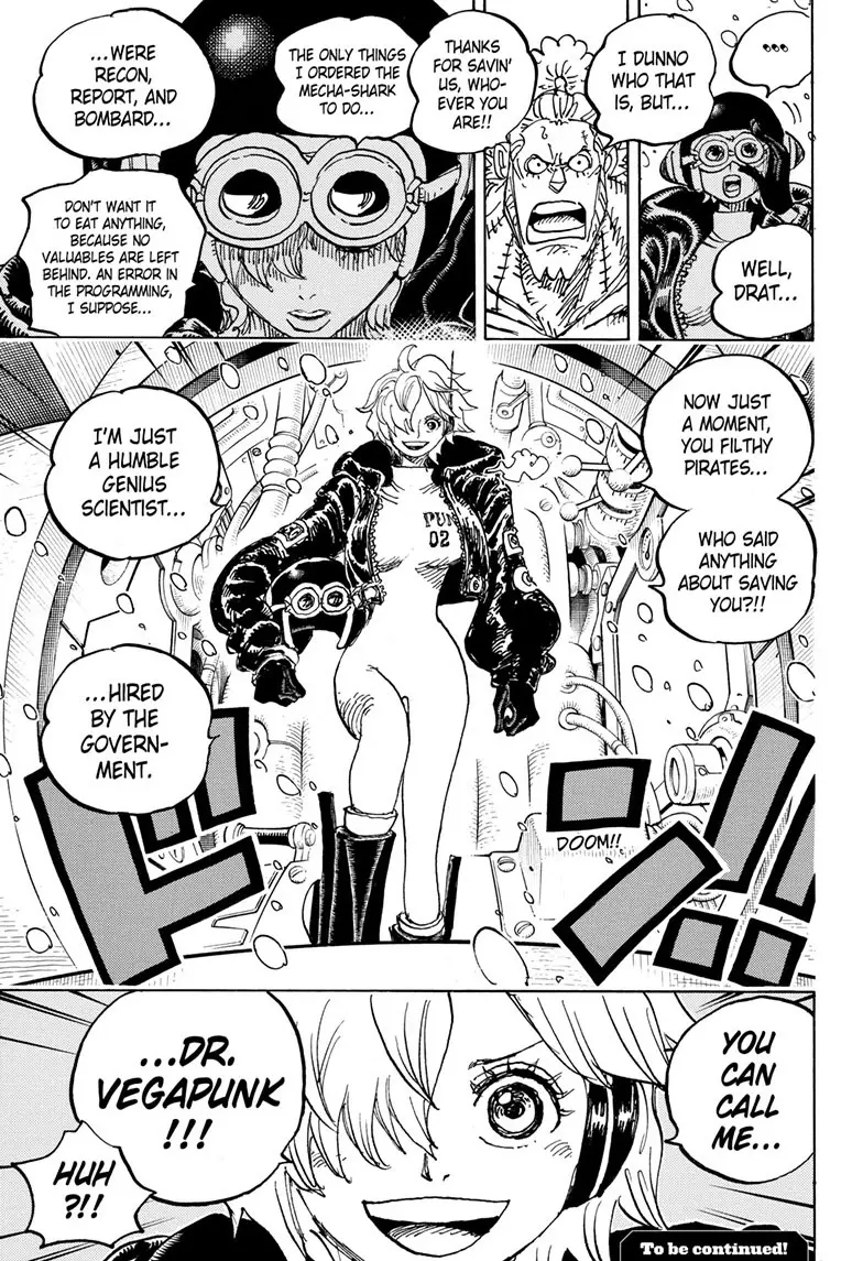 One Piece Manga, chapter 1061, page 14