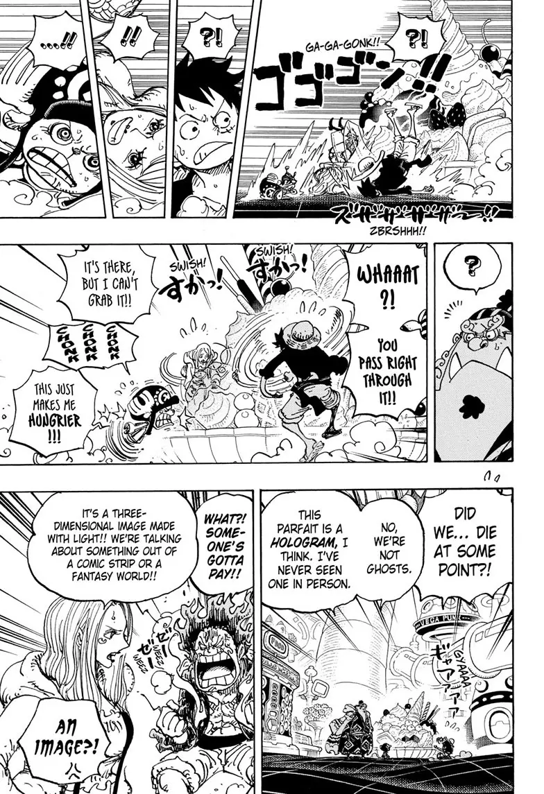 One Piece Manga, chapter 1062, page 9