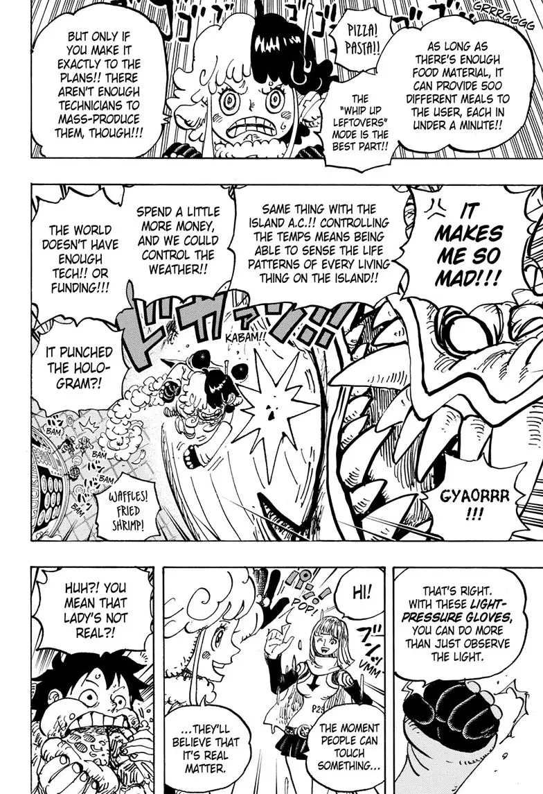One Piece Manga, chapter 1062, page 12