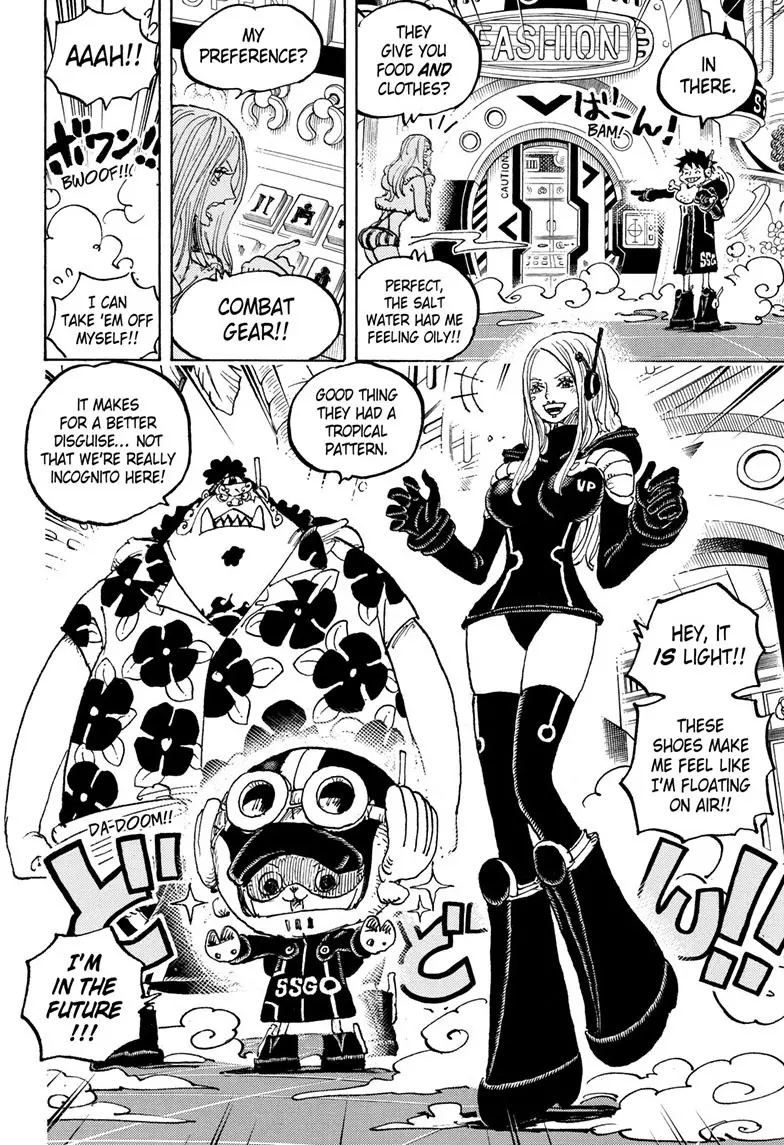 One Piece Manga, chapter 1063, page 4