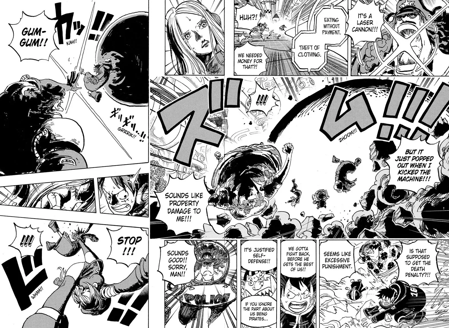 One Piece Manga, chapter 1063, page 6