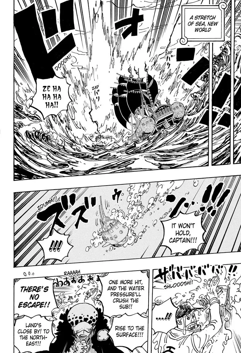 One Piece Manga, chapter 1063, page 9