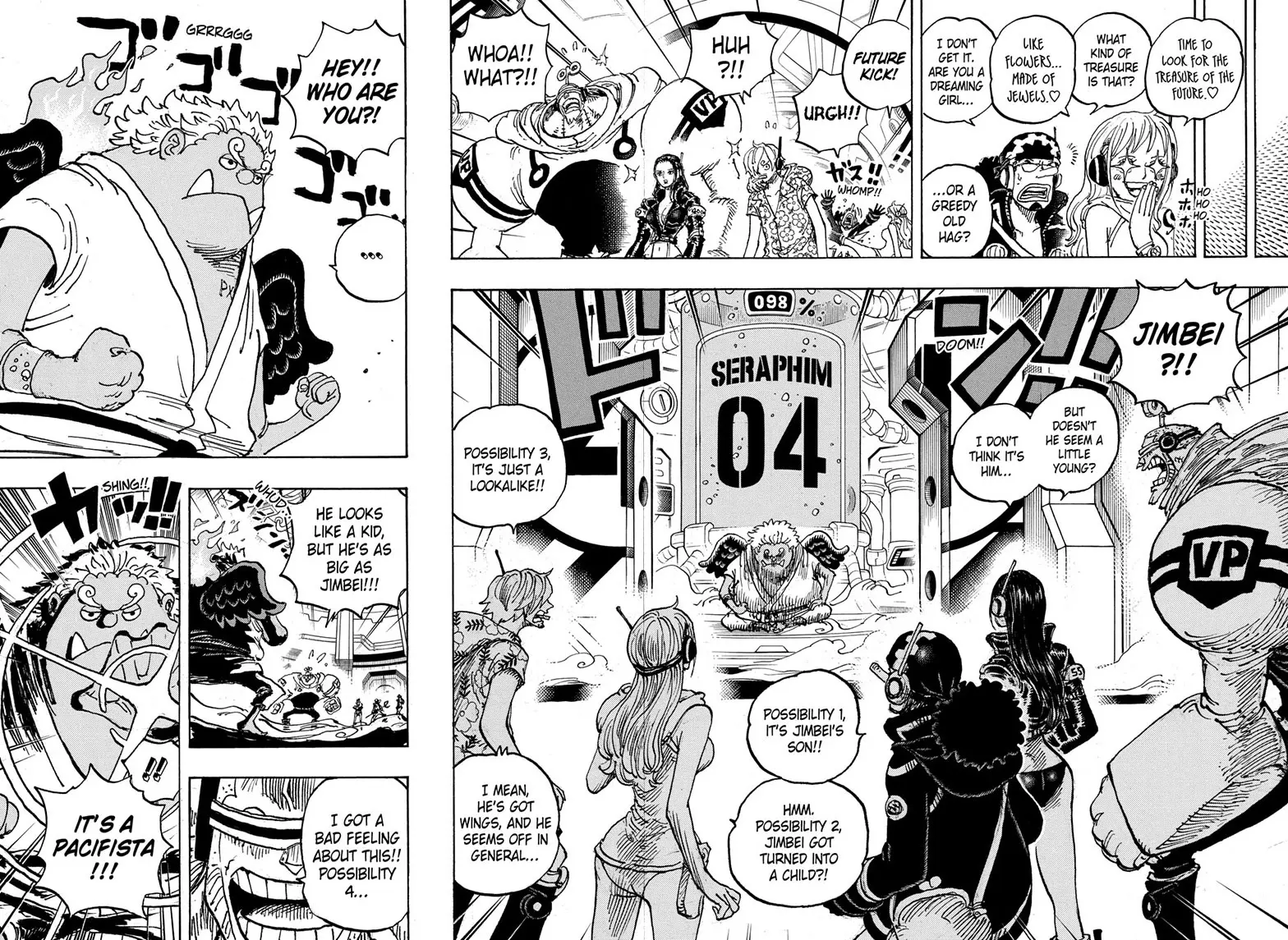 One Piece Manga, chapter 1065, page 6