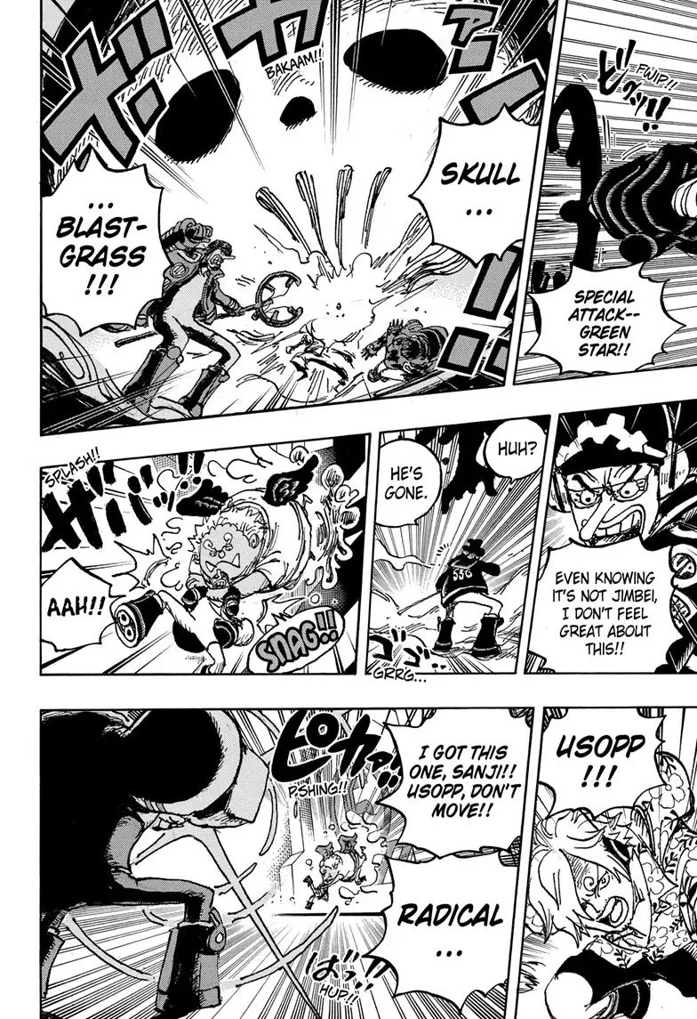 One Piece Manga, chapter 1065, page 11