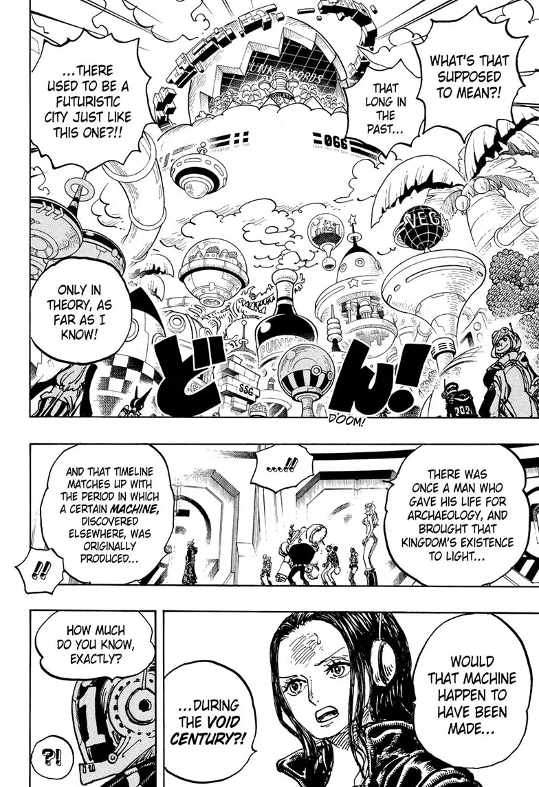 One Piece Manga, chapter 1066, page 2