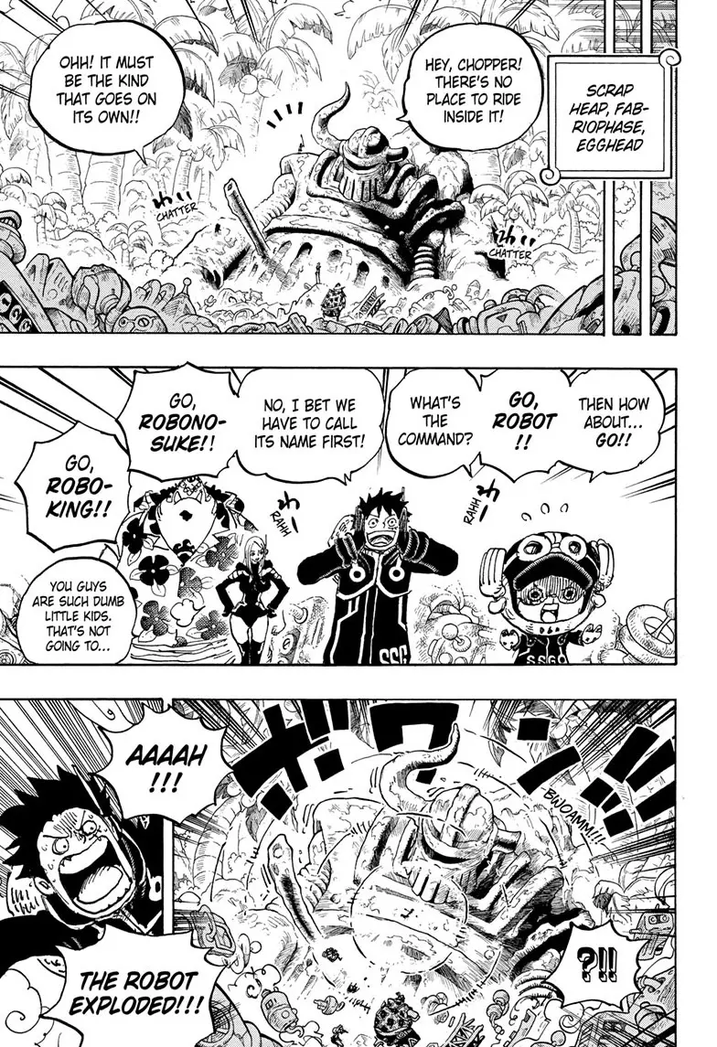 One Piece Manga, chapter 1066, page 14