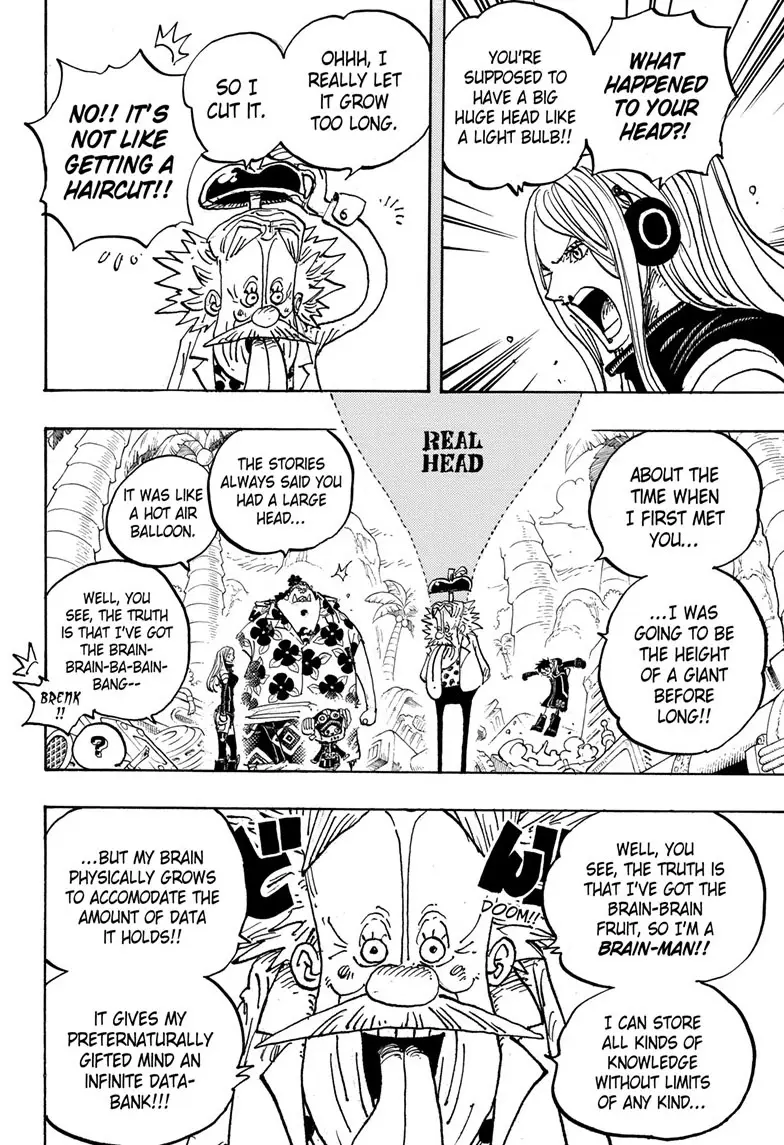 One Piece Manga, chapter 1067, page 2