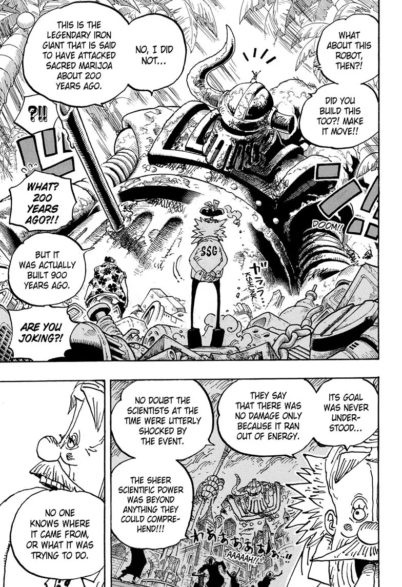 One Piece Manga, chapter 1067, page 9