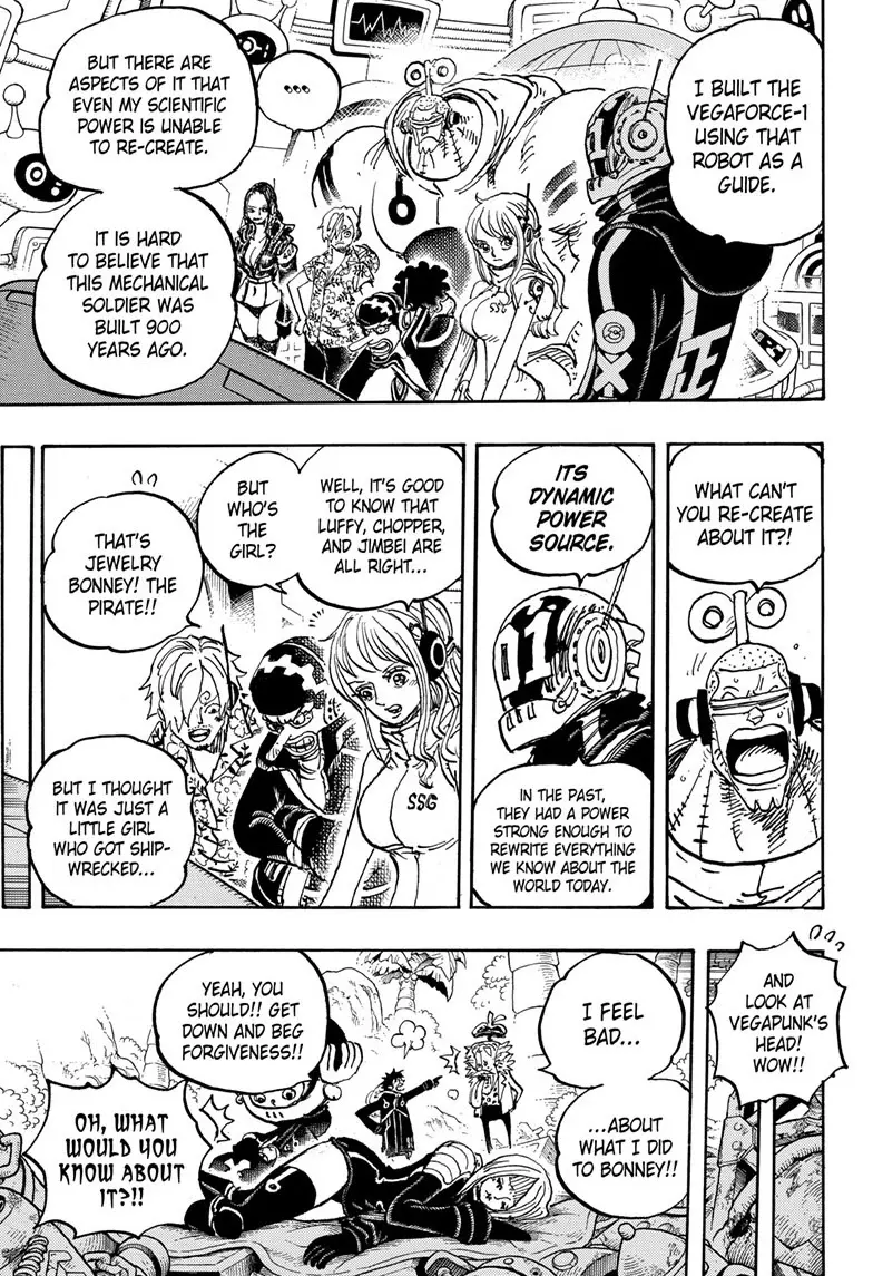 One Piece Manga, chapter 1067, page 11