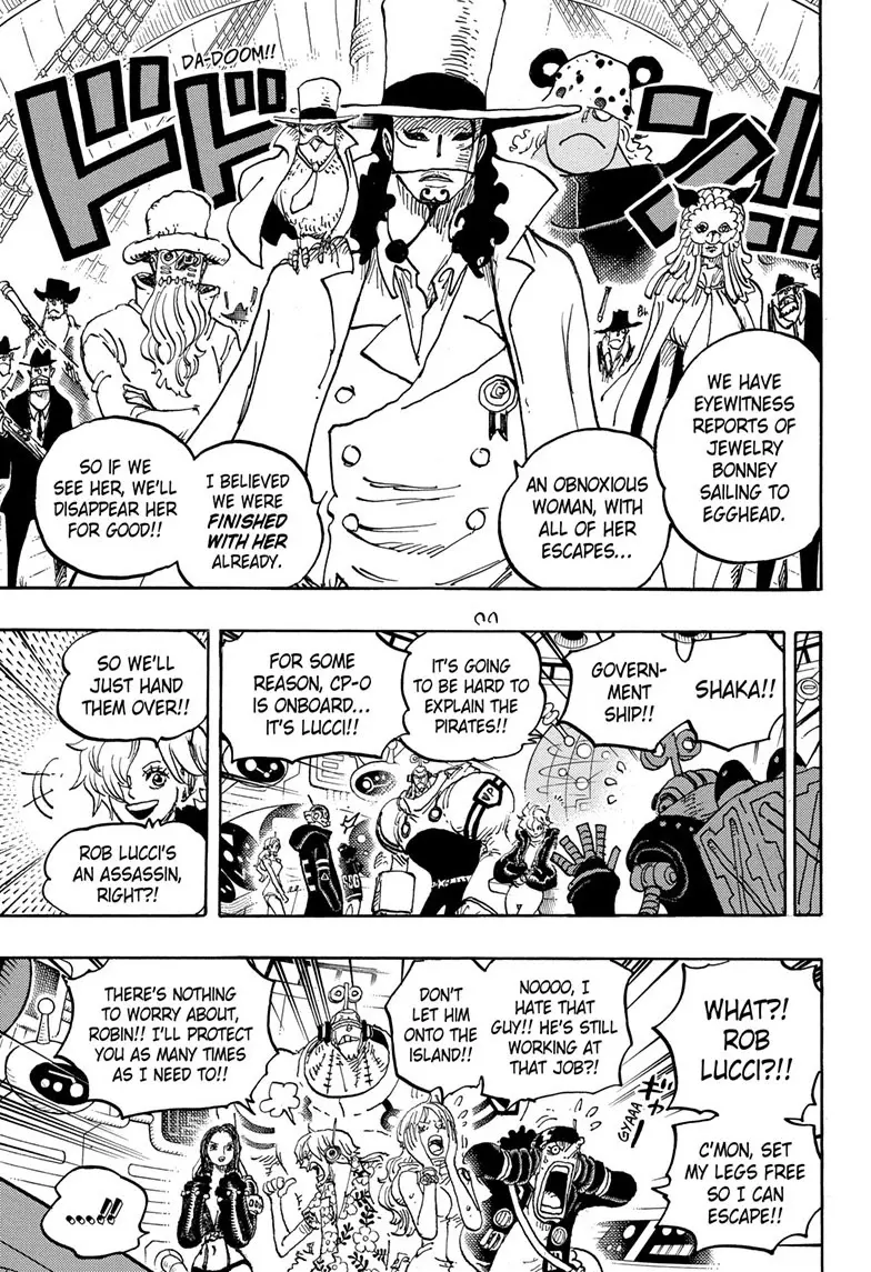 One Piece Manga, chapter 1067, page 13