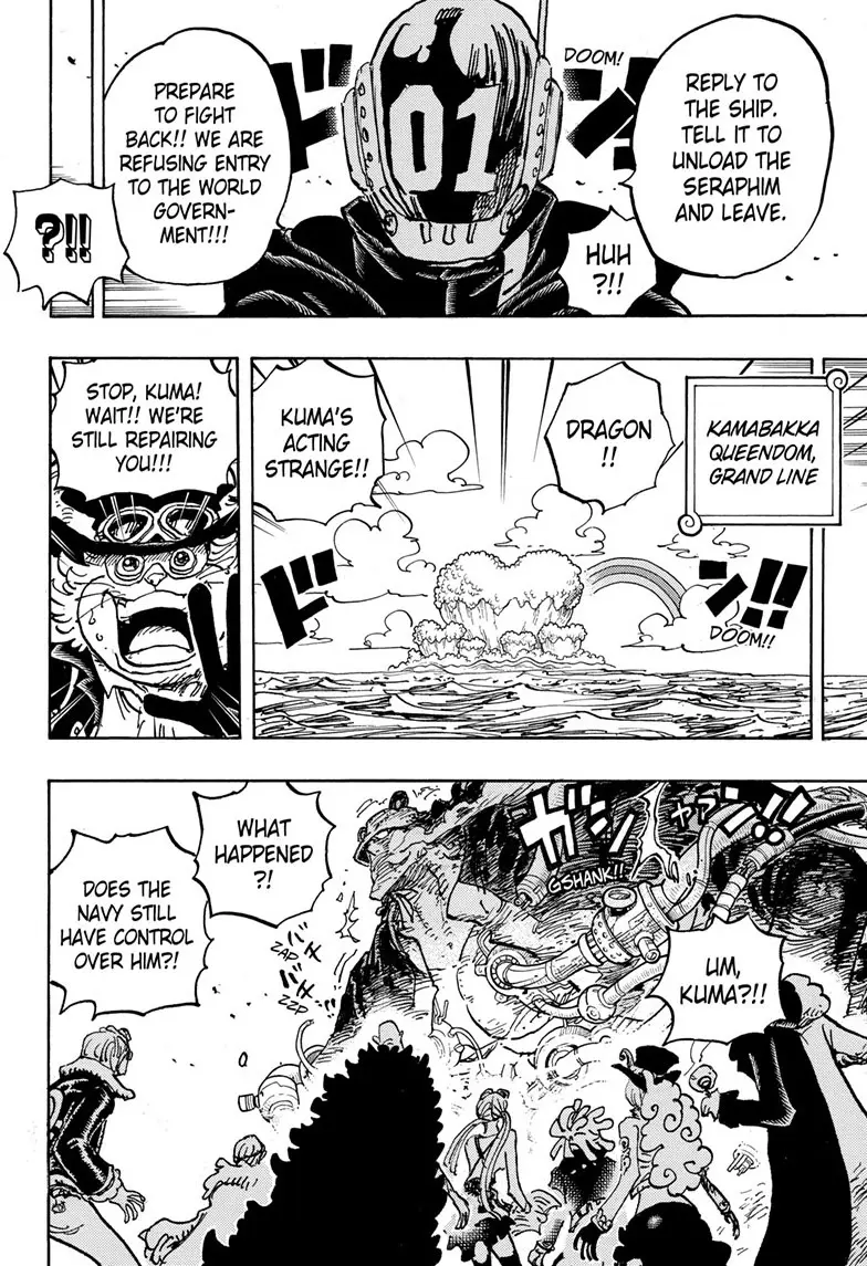 One Piece Manga, chapter 1067, page 14
