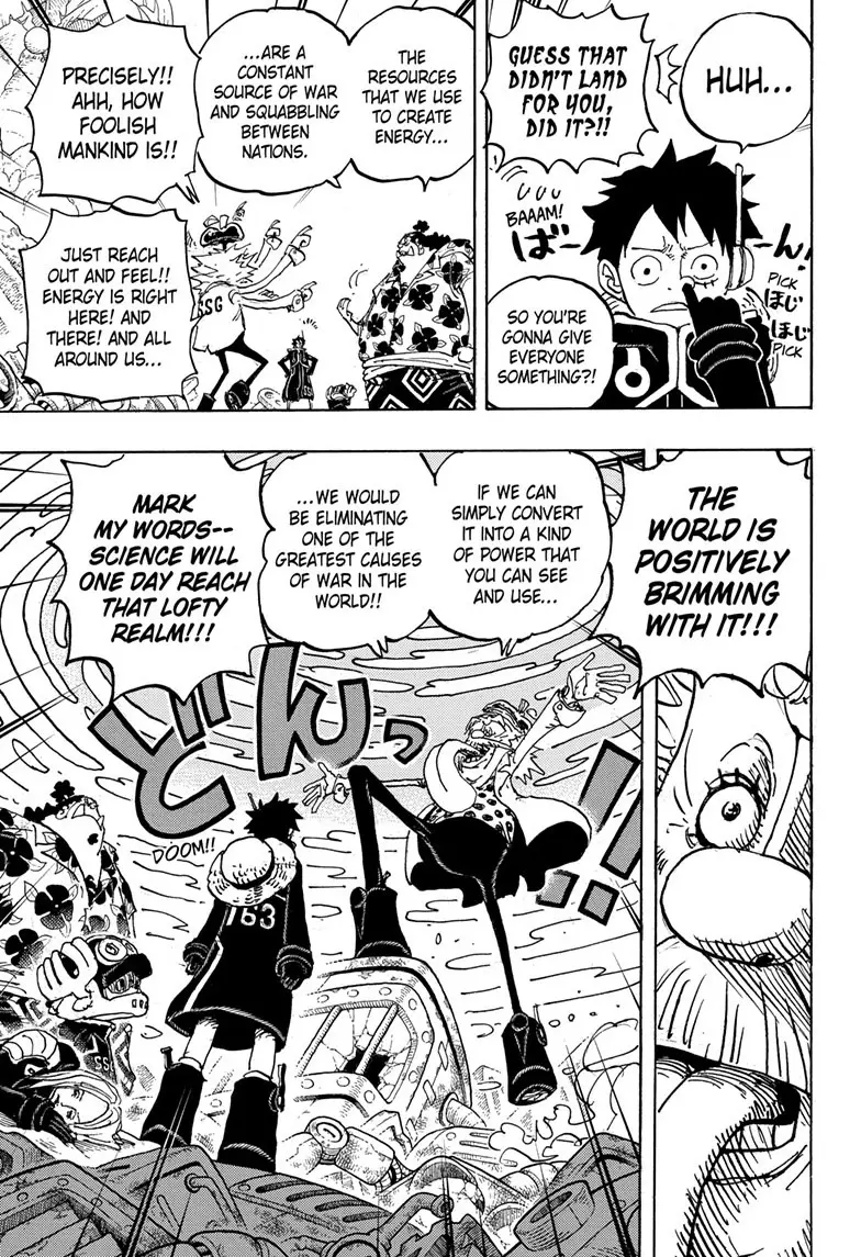 One Piece Manga, chapter 1068, page 7