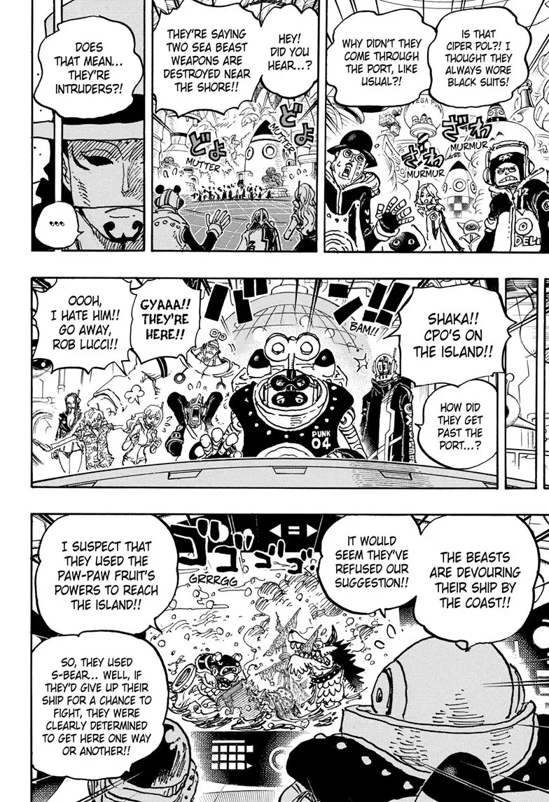 One Piece Manga, chapter 1068, page 10