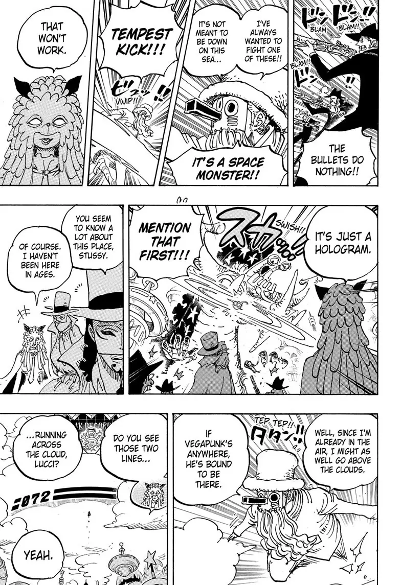 One Piece Manga, chapter 1068, page 13
