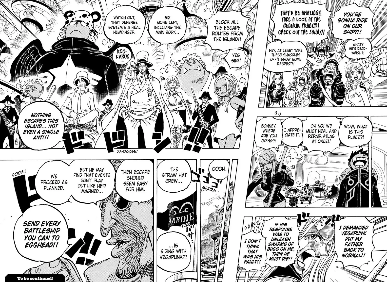One Piece Manga, chapter 1070, page 16