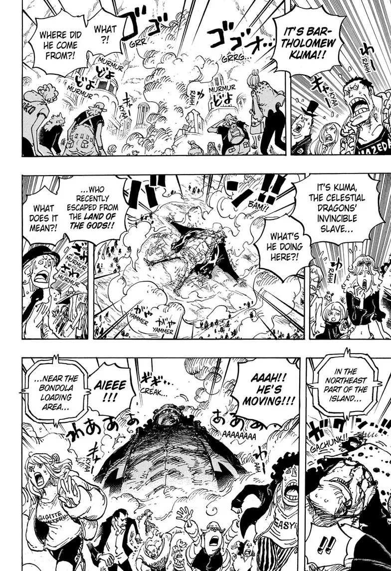 One Piece Manga, chapter 1071, page 4