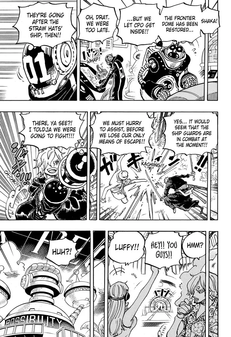One Piece Manga, chapter 1071, page 12