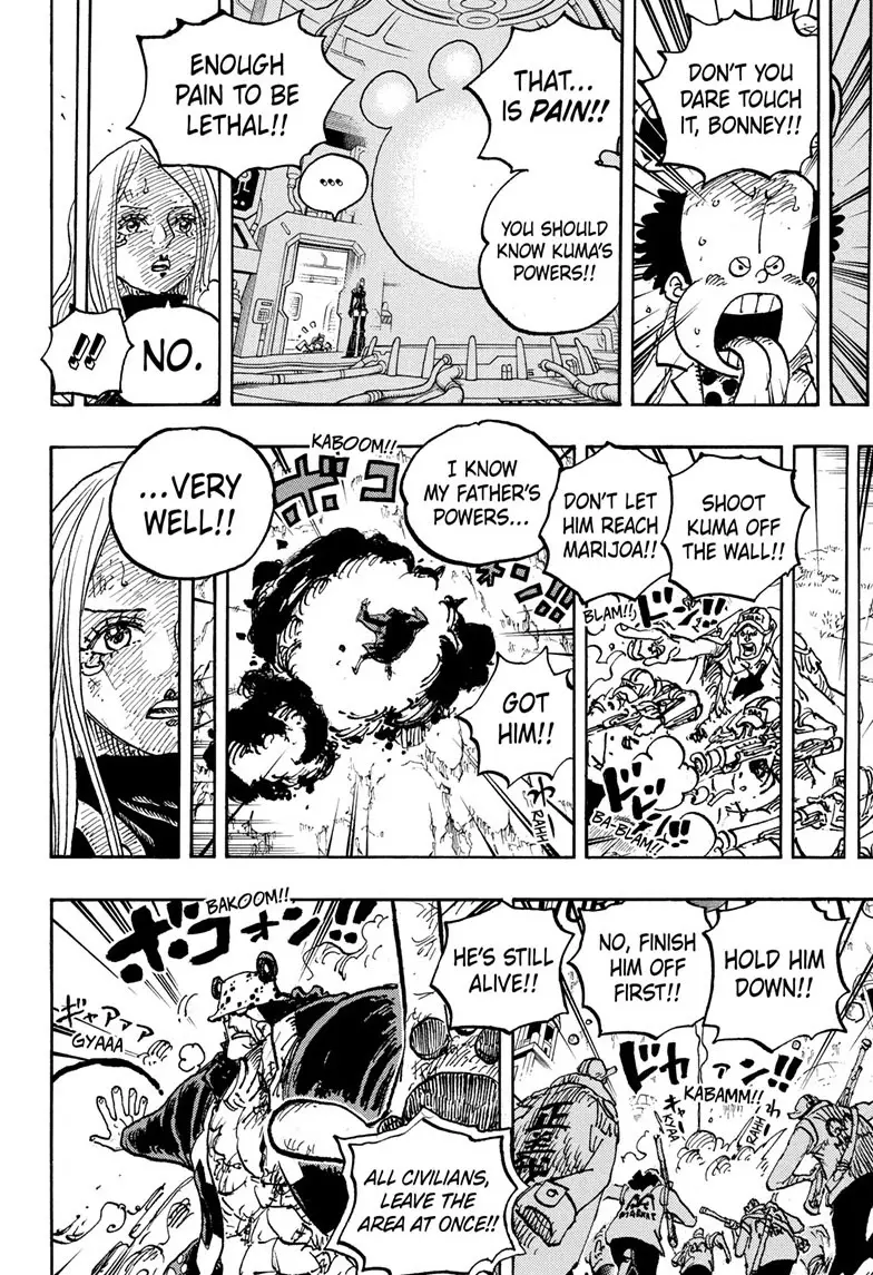 One Piece Manga, chapter 1072, page 10