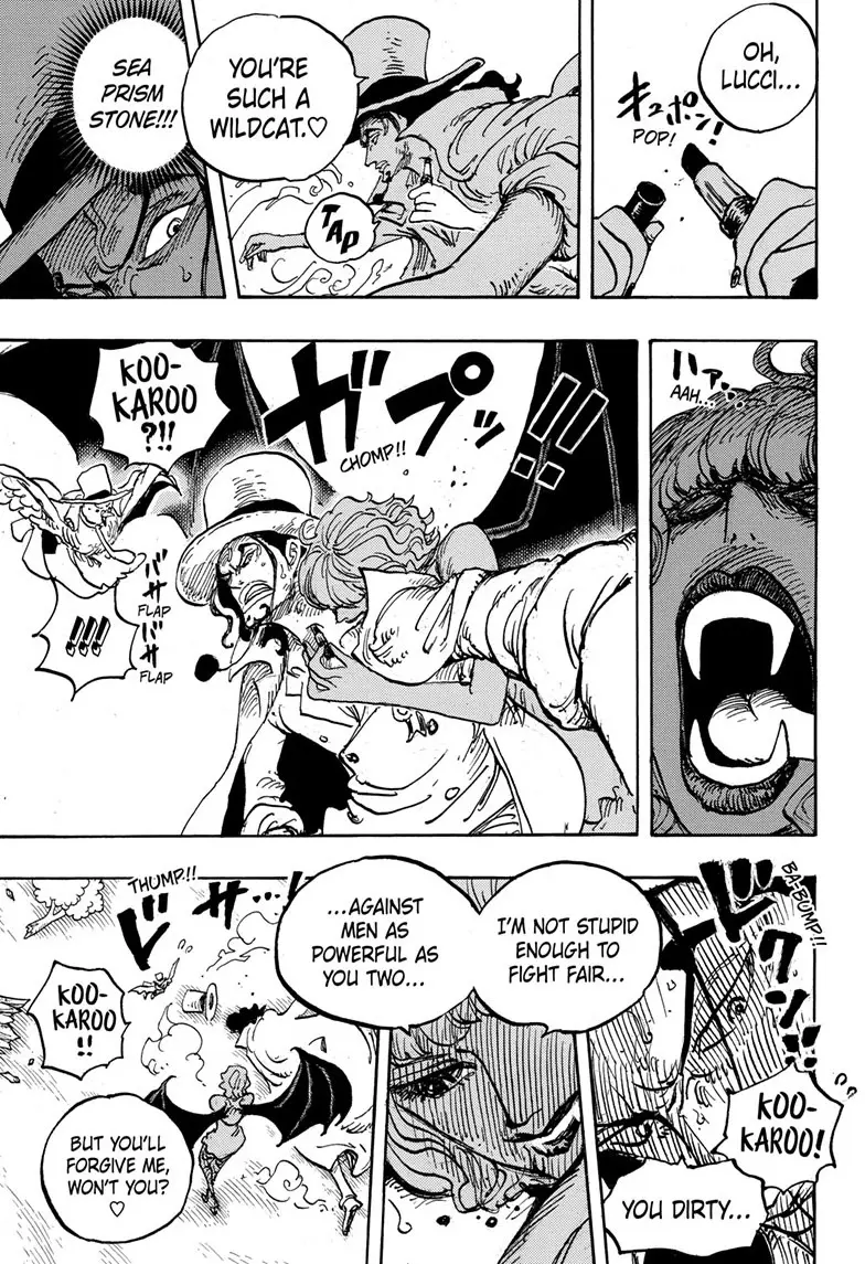 One Piece Manga, chapter 1073, page 3